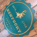 Custom State Sign Decor - Zink Woodworks