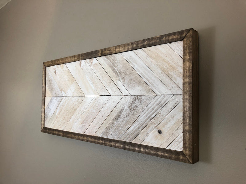 Reclaimed Wood Mosaic Wall Art - Zink Woodworks