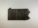 Pennsylvania Rustic Wood State Cutout - Zink Woodworks