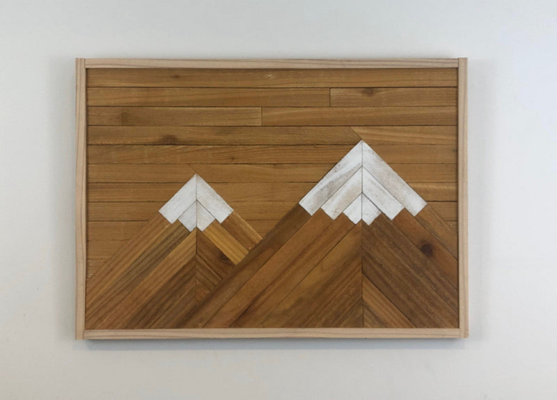 Wooden Mountain Rustic Decor - Zink Woodworks