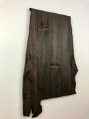 Alabama Rustic Wood State - Zink Woodworks