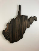 West Virginia Wooden Cutout Plaque - Zink Woodworks