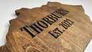 Personalized Kentucky Rustic Wood State - Zink Woodworks