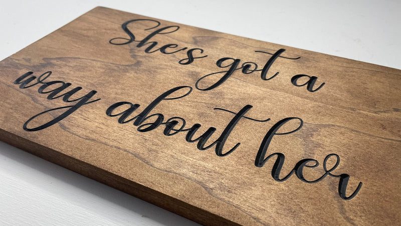 Sign Rod Quotes Custom Sign with Quotes- Create Your Own Quote | Zink Woodworks