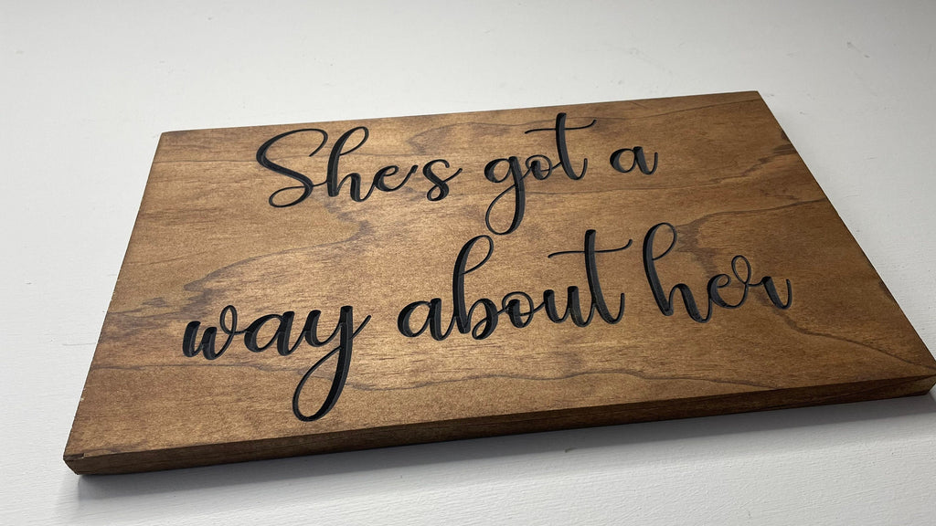 Sign Rod Quotes Custom Sign with Quotes- Create Your Own Quote | Zink Woodworks