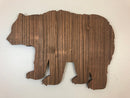 Wood Bear Cutout Decor for Home and Nursery - Zink Woodworks