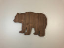 Wood Bear Cutout Decor for Home and Nursery - Zink Woodworks