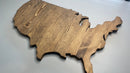 United States Rustic Wood Sign Cutout - Zink Woodworks