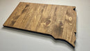 South Dakota Rustic Wood State Cutout - Zink Woodworks