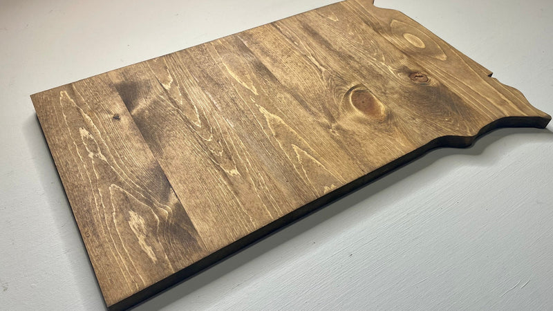 South Dakota Rustic Wood State Cutout - Zink Woodworks