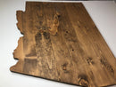Arizona State Wood Cutout Sign - Zink Woodworks