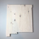 New Mexico Rustic Wood State Cutout - Zink Woodworks