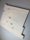 New Mexico Rustic Wood State Cutout - Zink Woodworks