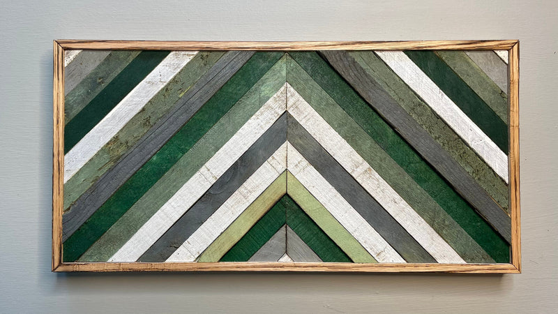 Reclaimed Wood Wall Art - Zink Woodworks