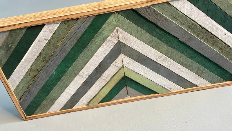 Reclaimed Wood Wall Art - Zink Woodworks
