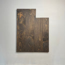 Utah Wood Cutout Plaque Rustic Design - Zink Woodworks