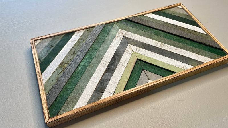 Reclaimed Wood Wall Art - Zink Woodworks