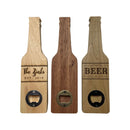 Personalized Bottle Opener - Zink Woodworks