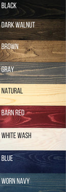 Tennessee Rustic State Sign - Zink Woodworks