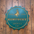 Custom State Sign Decor - Zink Woodworks