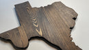 Rustic Texas State Cutout - Zink Woodworks