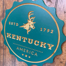 Custom State Sign Decor - Zink Woodworks