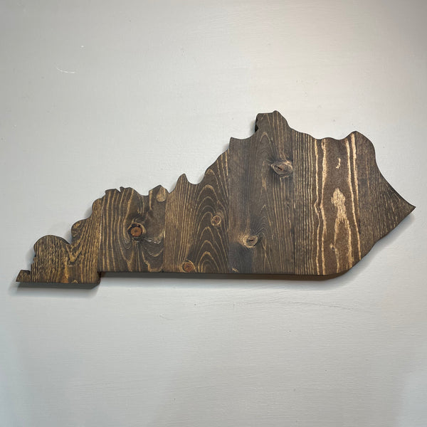 Wooden Kentucky Sign Cutout - Zink Woodworks