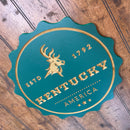 Custom State Sign Decor - Zink Woodworks